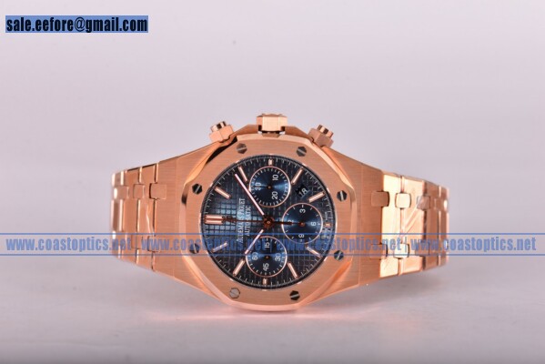 Audemars Piguet 1:1 Replica Royal Oak Chronograph 41MM Chrono Watch Rose Gold 26320OR.OO.1220OR.04 (EF)